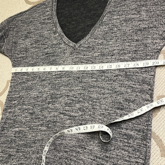 Michael Lauren Charcoal long sleeve super soft Top limited edition size small - Picture 10 of 13